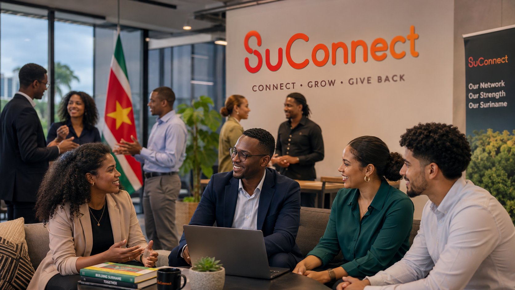 SuConnect community bijeenkomst — Connect Grow Give Back